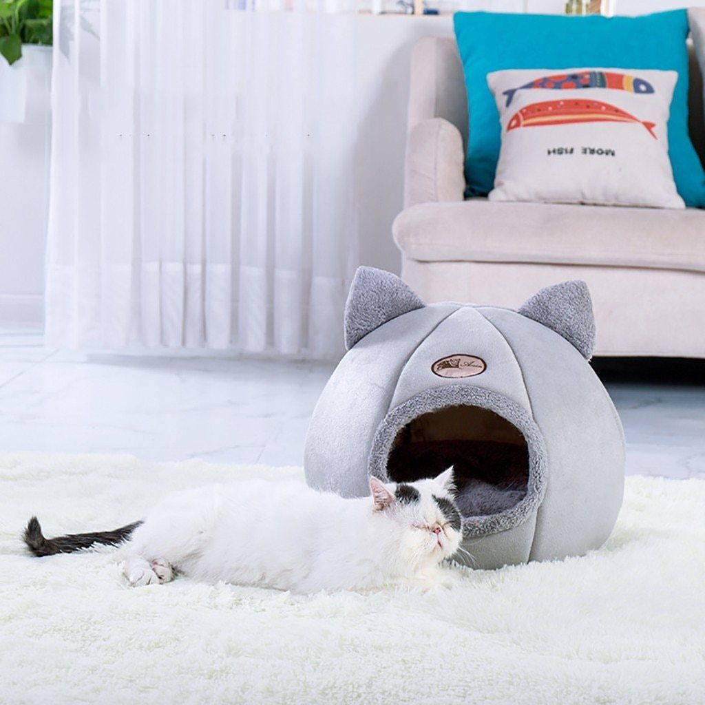 ComfyHouse™ - Niche pour chat ultra confortable - Monchat